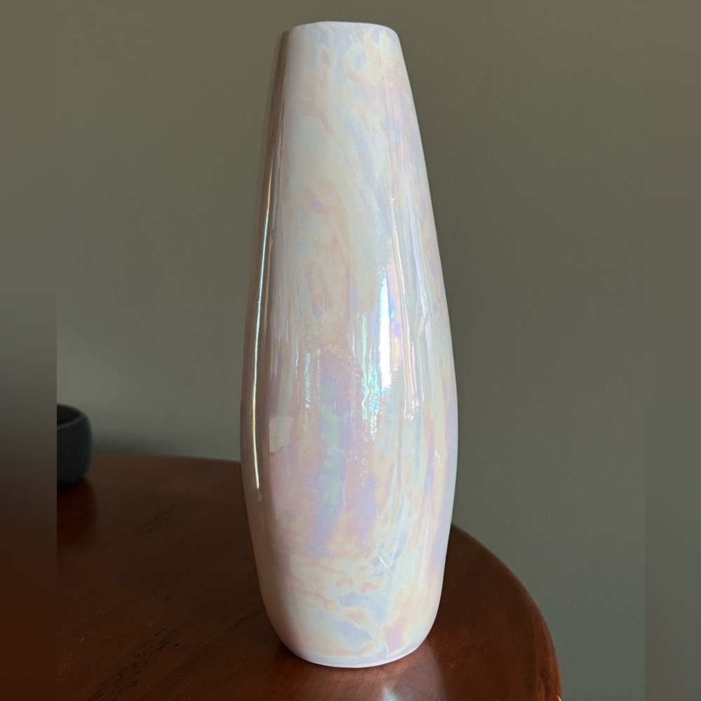 Vintage Iridescent Vase